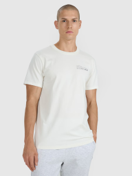 4F Vīriešu t-krekls regular ar apdruku