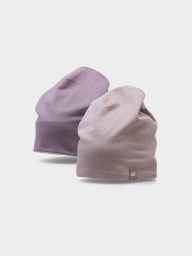 4F divpusējā meiteņu cepure 2.krāsas
