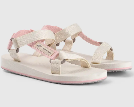 4F meiteņu sandales