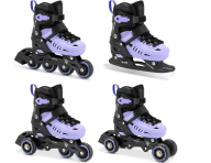 4-in-1 regulējamas skrituļslidas Spokey 4ONE