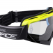 FORCE GRIME downhill bl-fluo, clear lens
