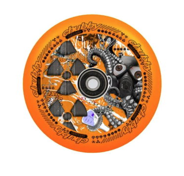 Chubby Lab Pro Scooter 110mm Radioactive Orange 2gb