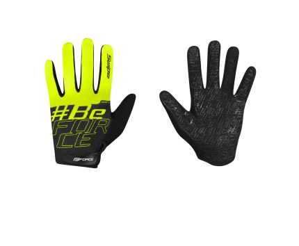 FORCE MTB SWIPE summer, black-fluo