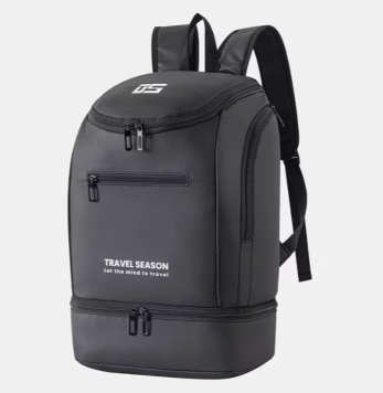 Mugursoma ar nodalījumu apaviem