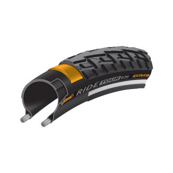 Riepa Continental Ride Tour Tire 54-584 Black Refl Wire