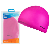SILICONE SWIMMING CAP PINK SPOKEY SUMMER CUP