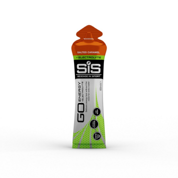 SIS GO Energy + Electrolyte Gel Salted Caramel 60ml