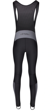 Sieviešu garās velo bikses ar lencēm FORCE BRIGHT bez polsterējuma, melnas