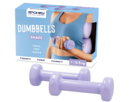 Spokey SHAPE – Vinila hanteles komplekts 2x 0,5 kg