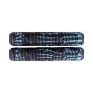  Striker Thick Logo Pro Scooter Grips Black/Teal 