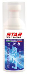 Universāls šķidrs fluorēts slēpju vasks Star Ski Wax LF40