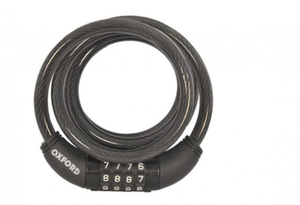 Velosipēda saslēdzējs OXC Combi Coil10, 150 cm × 10 mm