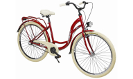 Velosipēds AZIMUT Vintage 28" 3-speed 2025 burgund-cream shiny