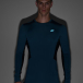 Vīriešu ātri žūstošs skriešanas longsleeve - zaļš