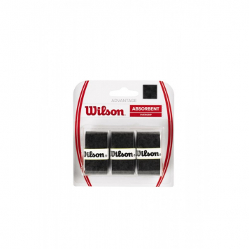 WILSON ADVANTAGE OVERGRIP melns 3gb./iep.