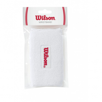 WILSON DBL WRISTBANDS WH uzroce