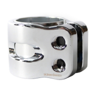Blunt 2 Bolts Twin Slit Clamp Chrome