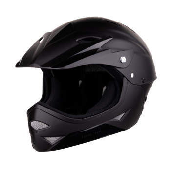 Ķivere FORCE DOWNHILL junior, matt black S - M
